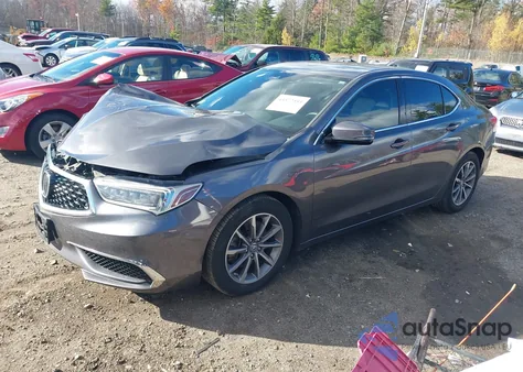 2019 Acura Tlx Standard from USA, damaged, VIN 19UUB1F37KA008078